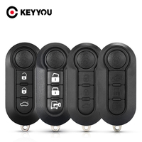 KEYYOU 3 Buttons Flip Remote Key For Fiat 500 Panda Punto Bravo Ducato Peugeot Boxer Citroen Jumper Auto SIP22 Blade