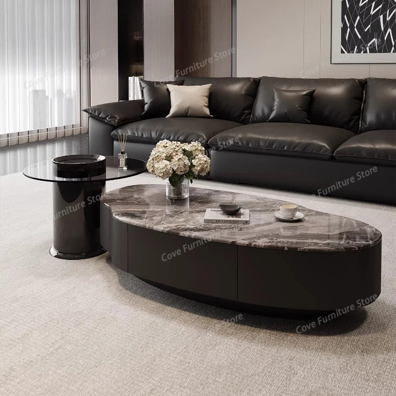 

Designer Minimalist Coffee Table Modern Decoration Living Room Luxury Coffee Table Nordic Storage Mesa Auxiliar Home Furniture