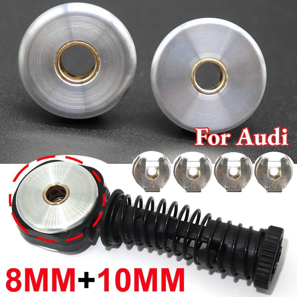 

8MM 10MM Aluminum Alloy Metal Upgrade Manual Gear Shift Cable End Rod Linkage Gearbox Shifter For Audi A1 8X A3 8L 8P TT 8N 8J