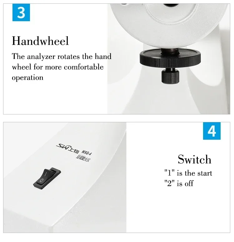 Laborausrüstung WXG-4 Manuelles Scheibenpolarimeter