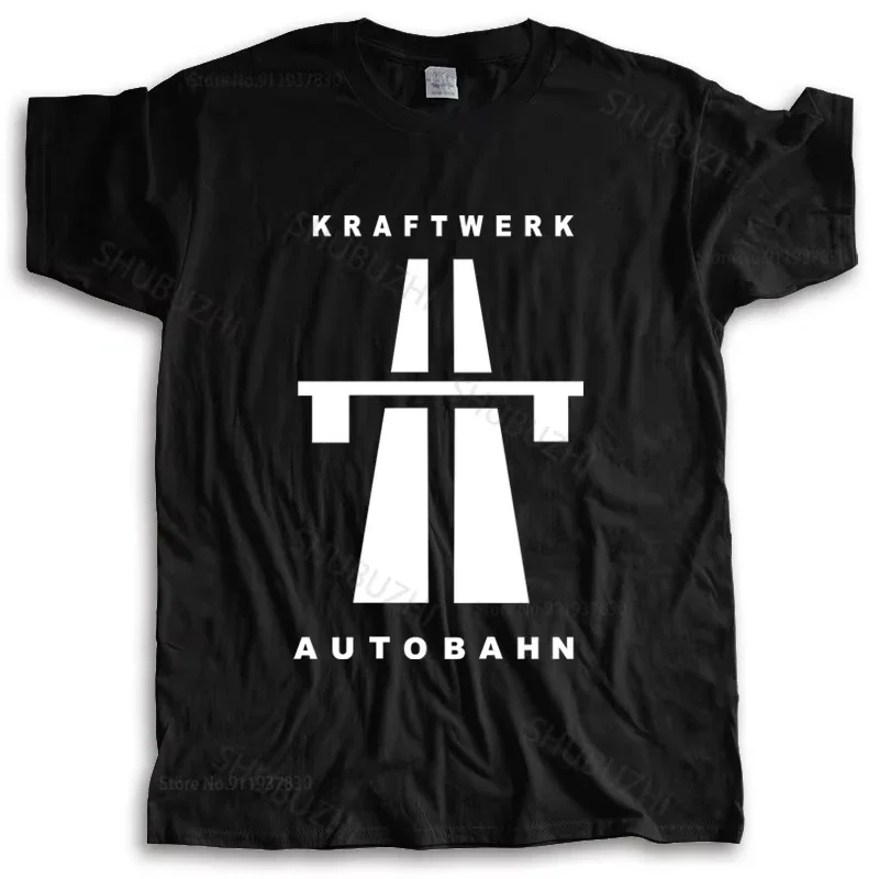 Camiseta de estilo retro, ropa de música Highway/Rational Mechanism, camiseta musical para hombre Autobahn – Kraftwerk, camiseta unisex.