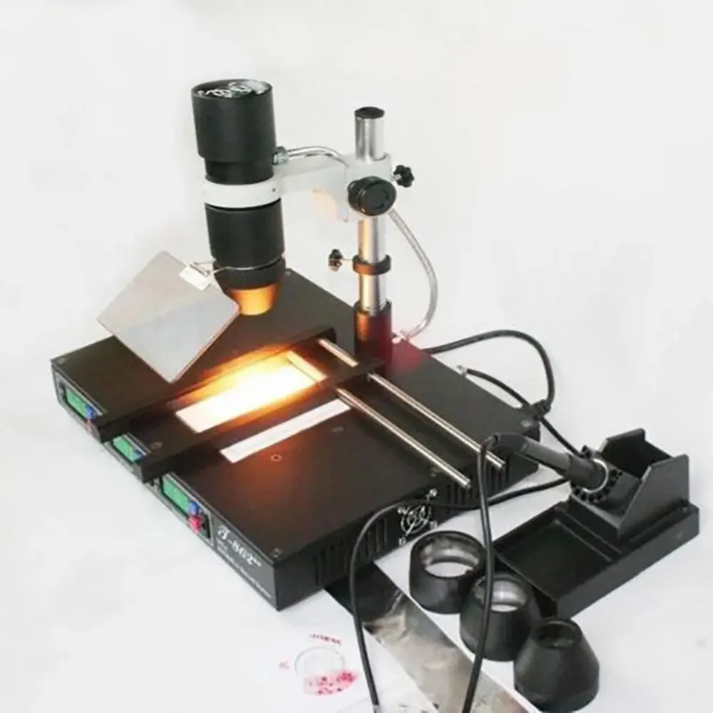 

Professional T862++ BGA Rework Station - Infrared SMT/SMD Soldering Station w/110V (BGA Chip Repair)