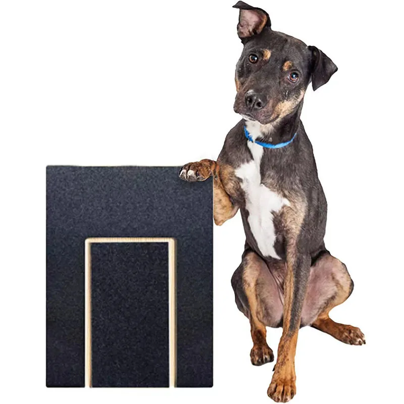 Rascador de uñas para perros: madera con papel de lija afilado - imagen 2