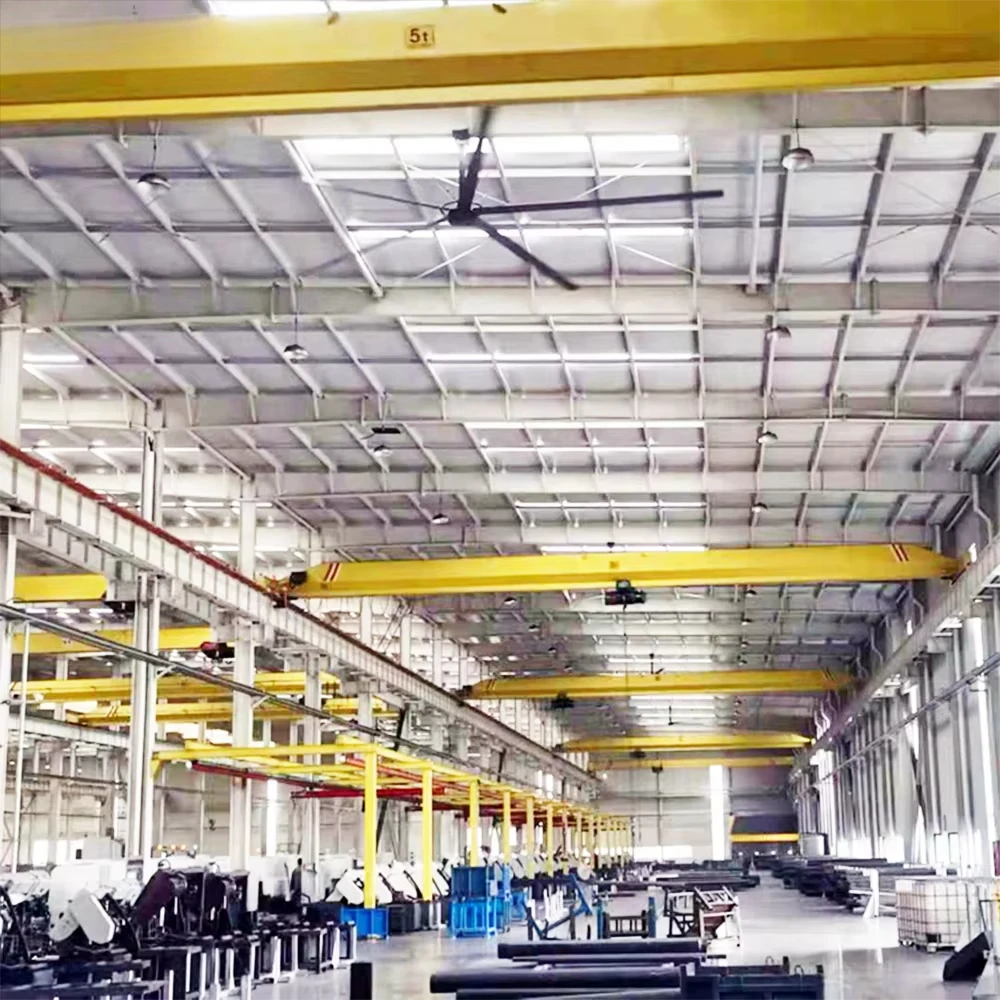 Kipas Industri Besar HVLS, Kipas Plafon untuk Pendinginan Musim Panas dengan Angin Kencang, Promo Harga Spesial