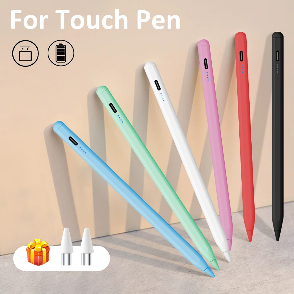 Universal Touch Pencil Is Compatible With 99% Of Tablets, Mobile Touch Screen Devices, And Can Magnetically Adsorb IPad Pencil