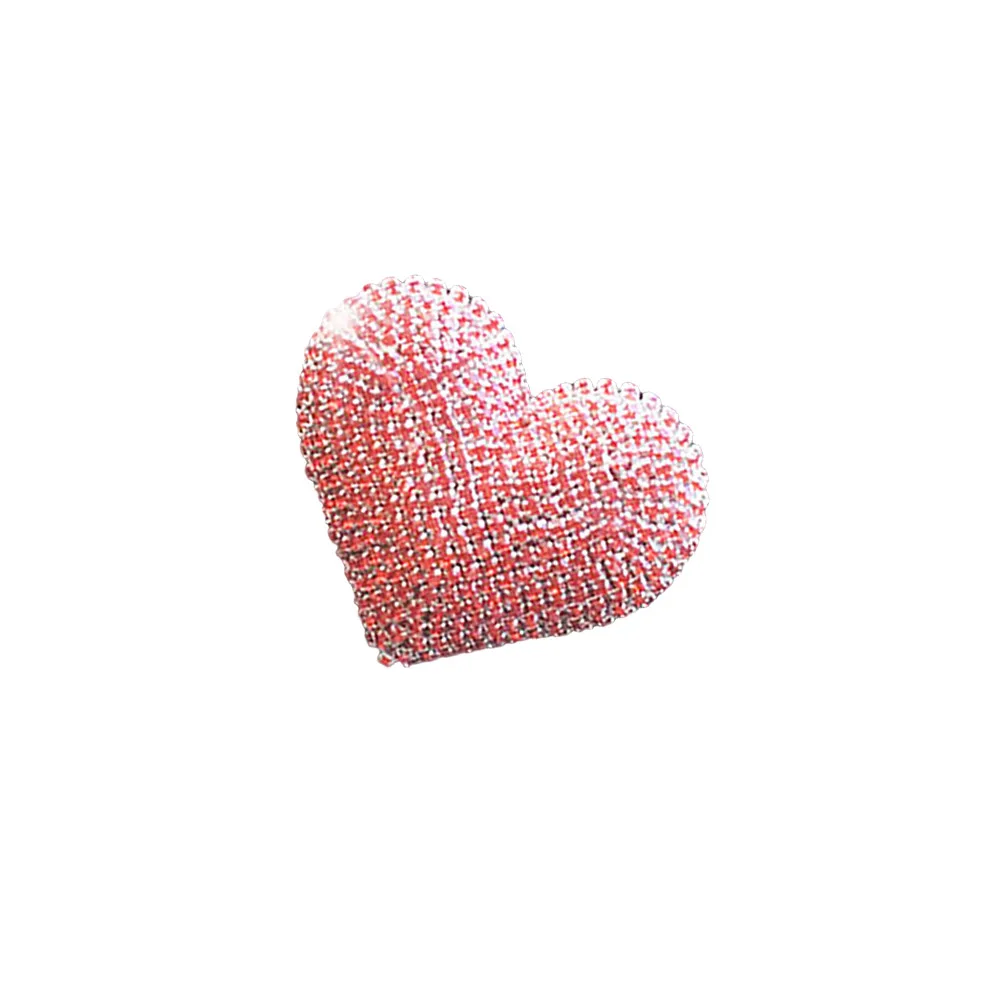 

Car Perfume Solid Aromatherapy Diffuser Clip Heart Rhinestone Decor Mini Air Freshener Durable High Temp Resistant Automobile