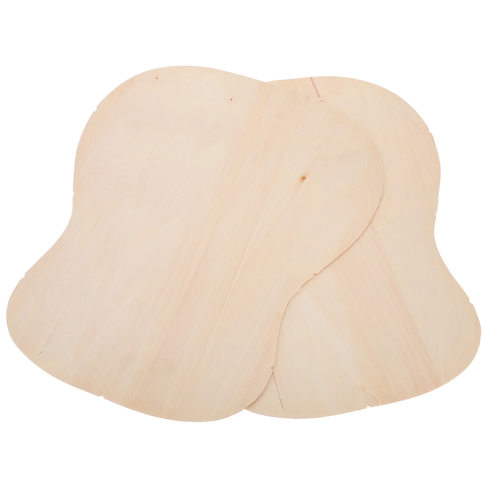 

2Pcs Guitar Wood Headplate Repair Kits for Luthiers - Versatile DIY Solid Headplate Material for Guitar Top and Body Restoration