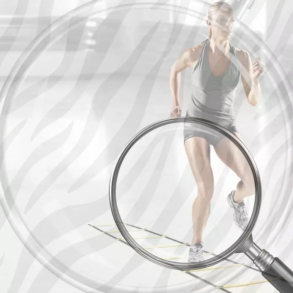 

Professional 5 Rung Agility Jumping Ladder for Speed Training Durable Material Adjustable Body Coordination WarmUp Training Tool