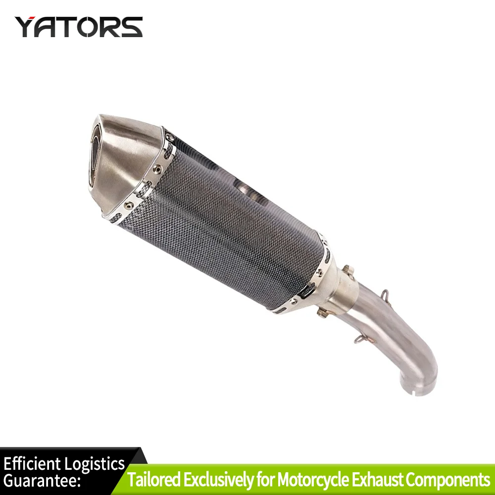 

Slip On Exhaust 370mm Muffler Modified For DUKE 390 RC390 Adventure 2021-2023 Exhausts Pipes Exhaust Systems