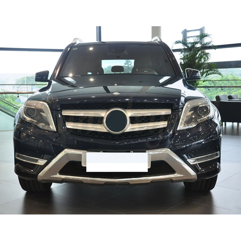 Front Racing Billet Bumper Grille Upper Facelift Grill for Mercedes-Benz X204 GLK Class 2008 2009 2010 2011 2012 2013 2014 2015