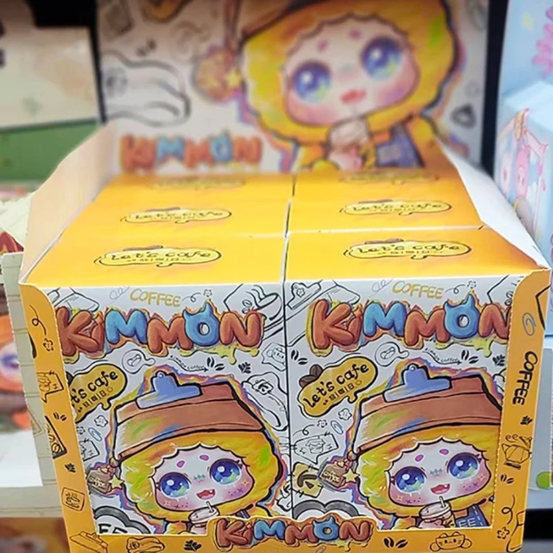 Серия игрушек в слепой коробке кофейного дня. Симпатичные плюшевые игрушки в подарок на день рождения Kawaii, такие как дети и девочки.
