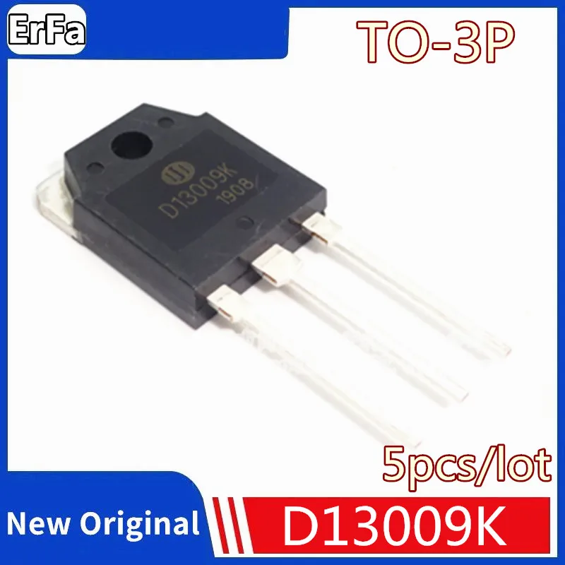 5Pcs D13009K TO-3P D13009K Hoogspanning Switching Transistor D13009K D13009K