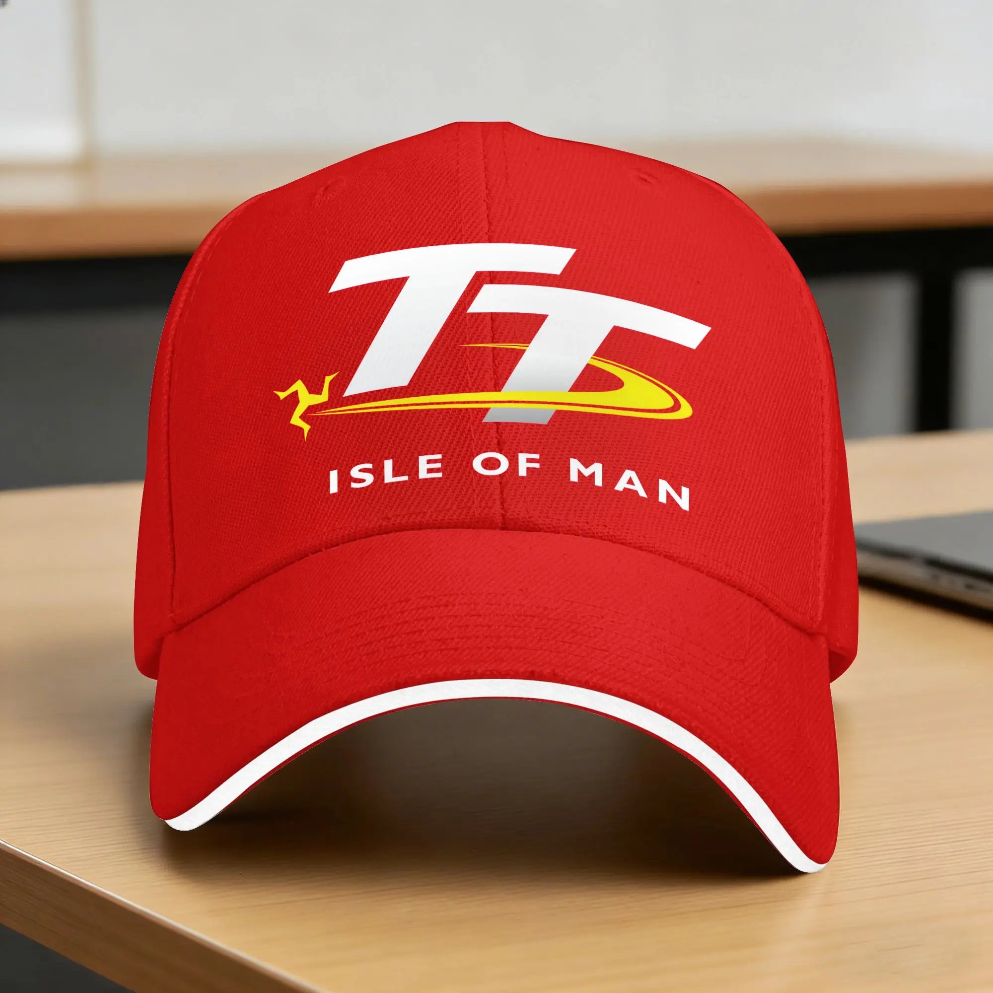 Isle of Man TT Baseball Cap  Stylish Men Adult Hip Hop Hats Sun Visor Design Hiking Fishing Baseball Caps Gift Idea