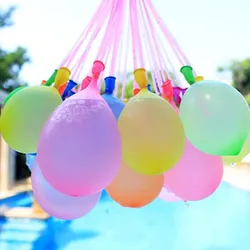 111 stücke Wasserbomben Ballon erstaunliche Füllung magischen Ballon Kinder Wasser Kriegsspiel liefert Kinder Sommer im Freien Strand Spielzeug Party