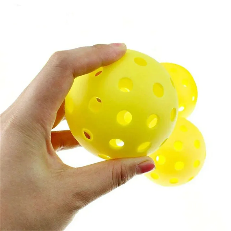 Pickleball 74MM Durable 26/40 Holes Indoor/Outdoor 2/4/6Pcs Pickleballs 26g for Competition pickleball Packs of Pickleballs