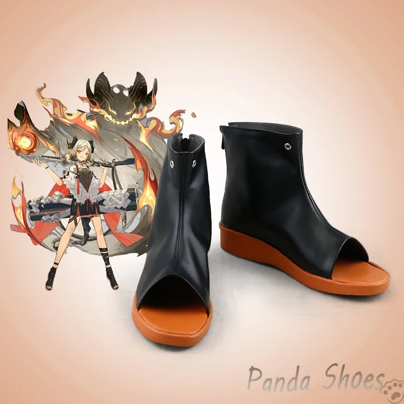 

Ifrit Game Arknights Обувь для косплея Аниме Cos Comic Косплей Костюм Опора Обувь для Con Halloween Party