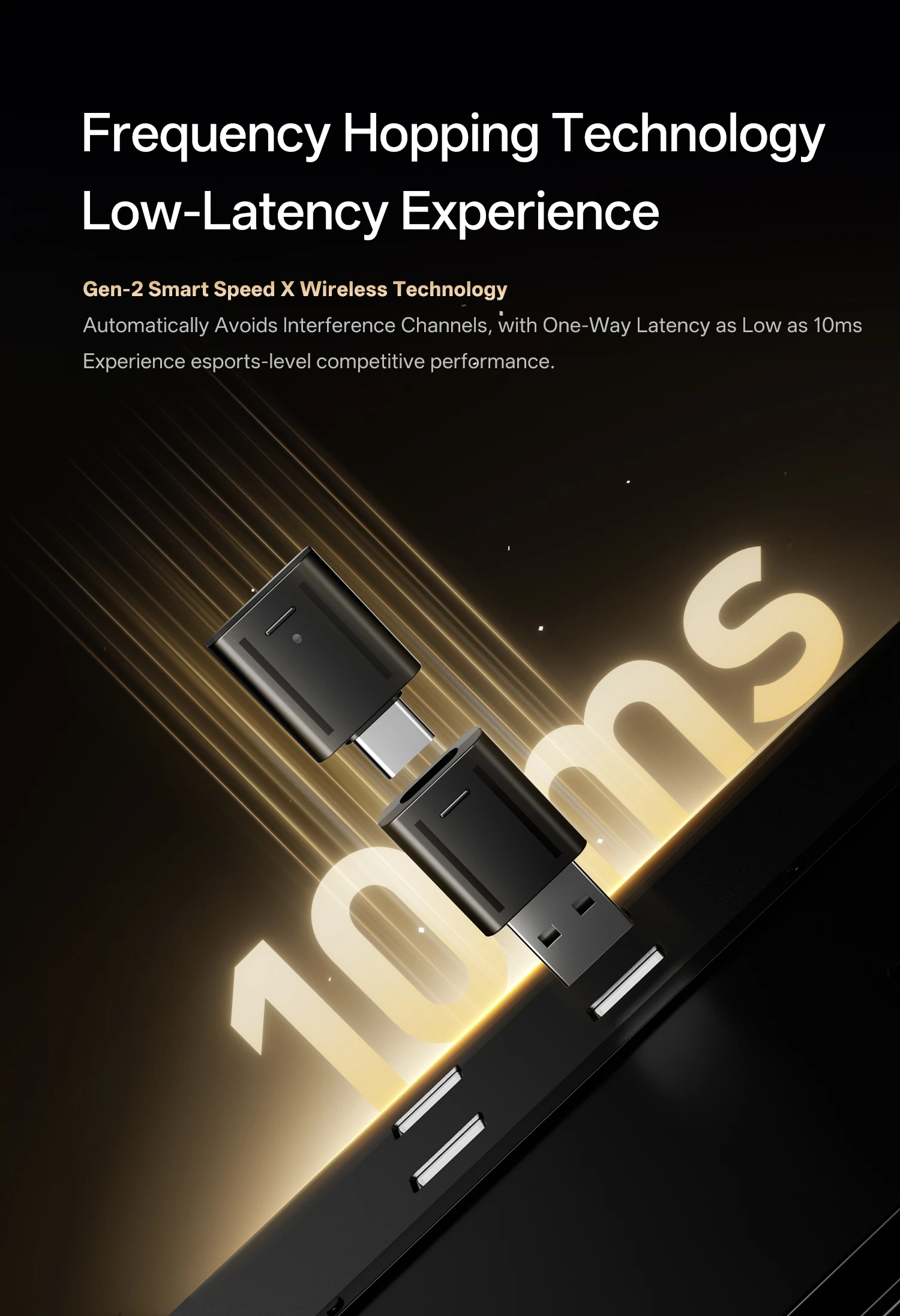 ATK N9 Pro/Ultra E-sports Headset with Mic Low latency Four Mode Wireless Gaming lightweight headphone noise reduction 2.4GHz