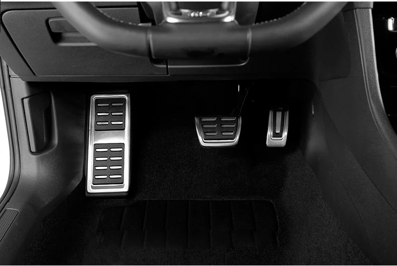 Für Volkswagen VW Polo A05 Golf A7 Passat Auto Fuß Pedale Gaspedal Bremspedal Kupplung Pedale Rest Pedale Innen Zubehör – Detail 12