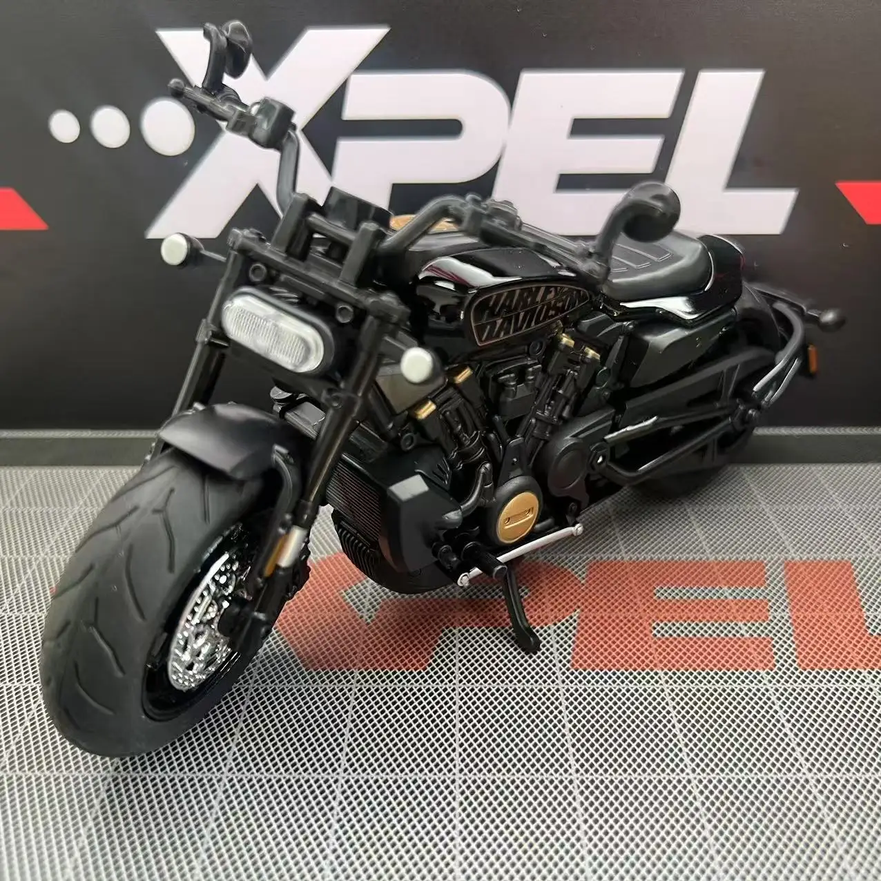 1:12 هارلي سبورتستر S دراجة نارية عالية محاكاة دييكاست سبيكة معدنية نموذج سيارة الصوت ضوء جمع الاطفال لعبة الهدايا #4