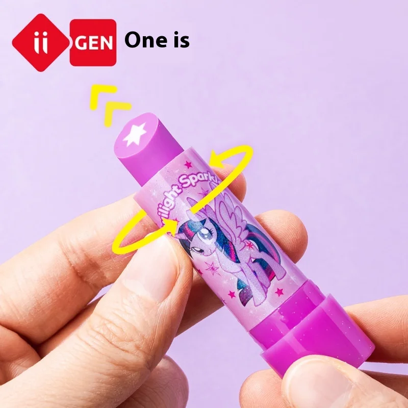 

Iigen Stationery Xiaoma Baoli'S lmage Lipstick Eraser Good-Looking Cartoon Children'S Pencil Eraser Children'S Holiday Gifts