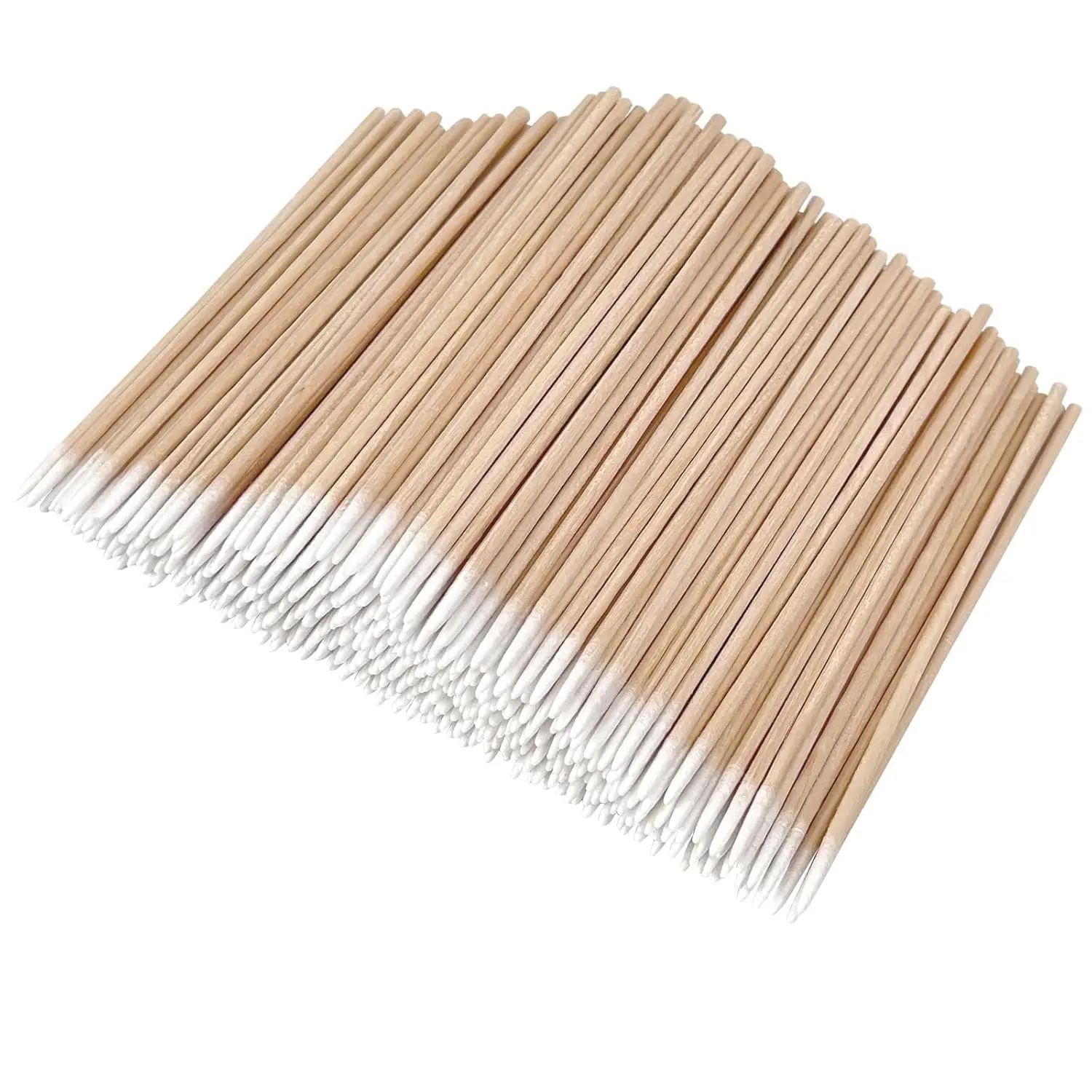

1000 Count Pointed Cotton Swabs, 4 Inch Microblading Cotton Buds with Wooden Sticks, Semi Permanent Eyebrow Tattoo Supplies, Pre