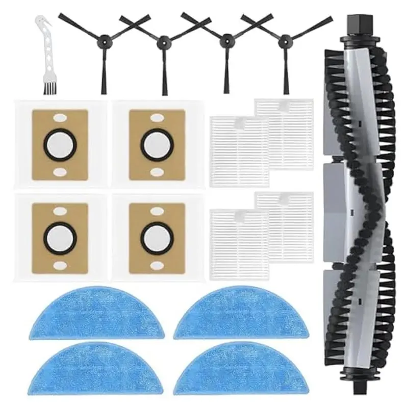 

Акция! Для робота-пылесоса ILIFE A30 A30 Pro: 1 основная щетка, 4 мешка для пыли, 4 HEPA-фильтра, 4 сменные насадки для влажной уборки, 4 боковые щетки, 1 чистящая щетка.
