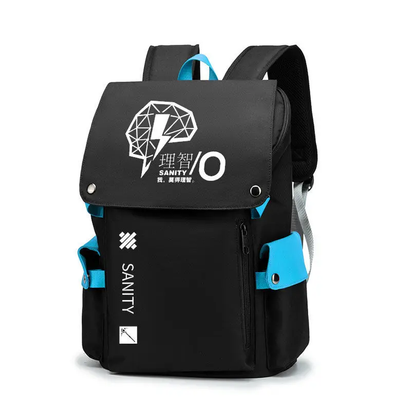 Anime Arknights Rhodes Island Penguin  Game Merchandise Unisex Student Laptop Travel Backpack