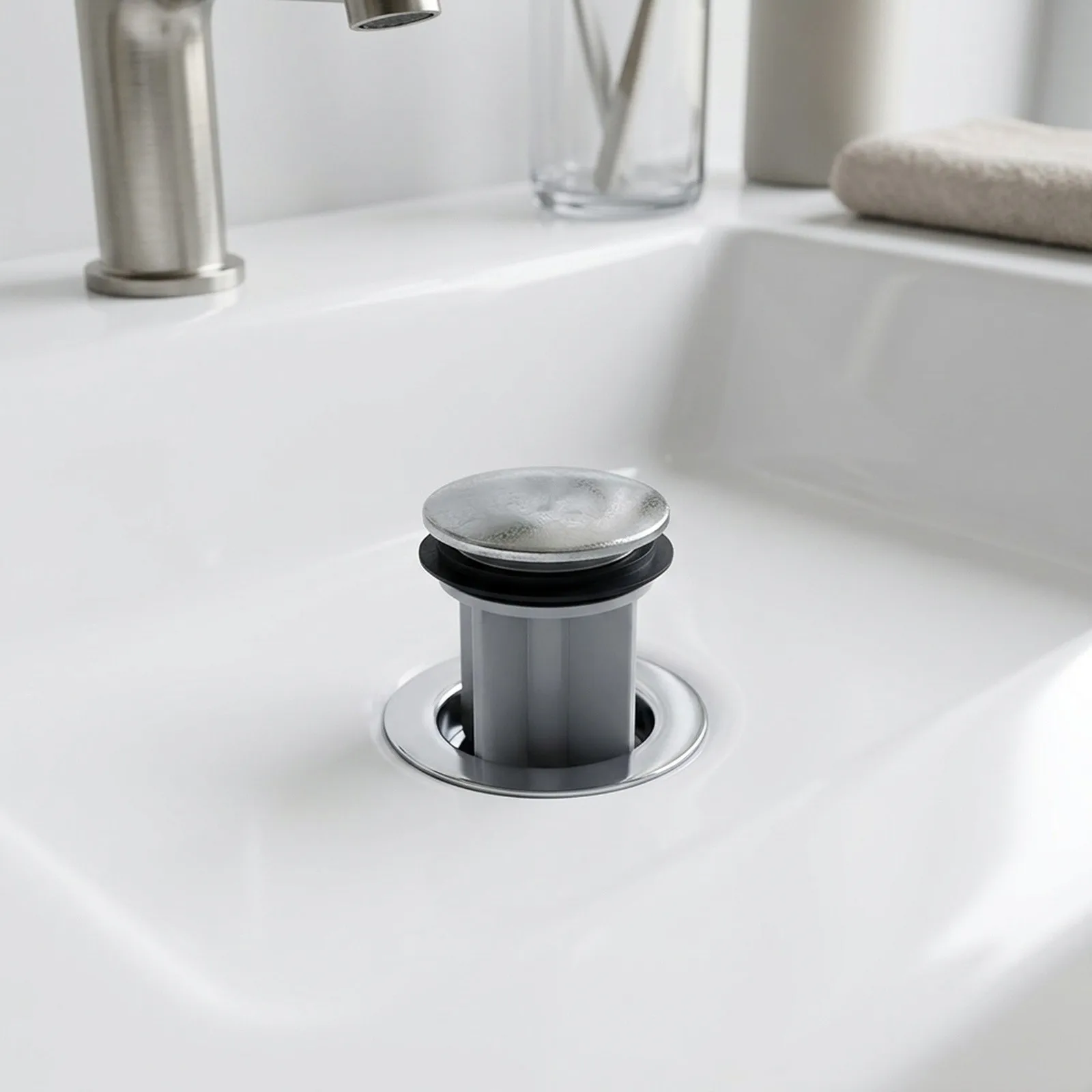 Bathroom Basin Sink Pop-up Drain Filter Replacement Drain Stopper Sink Filter Sink Strainer Bathtub Stopper Bathroom