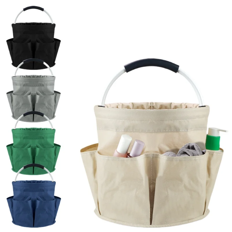 سلة الشاطئ الخارجية خفيفة الوزن ومحمولة وقابلة للطي وحقيبة غسيل للتخزين المحمولة