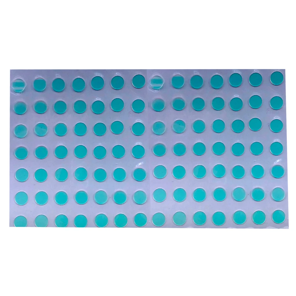 Diameter 12mm/8mm/10mm IR 650nm IR-Cut Filter Lensa Pemblokir Optik Bulat Ketebalan 0.3mm Untuk Lensa Filter IR