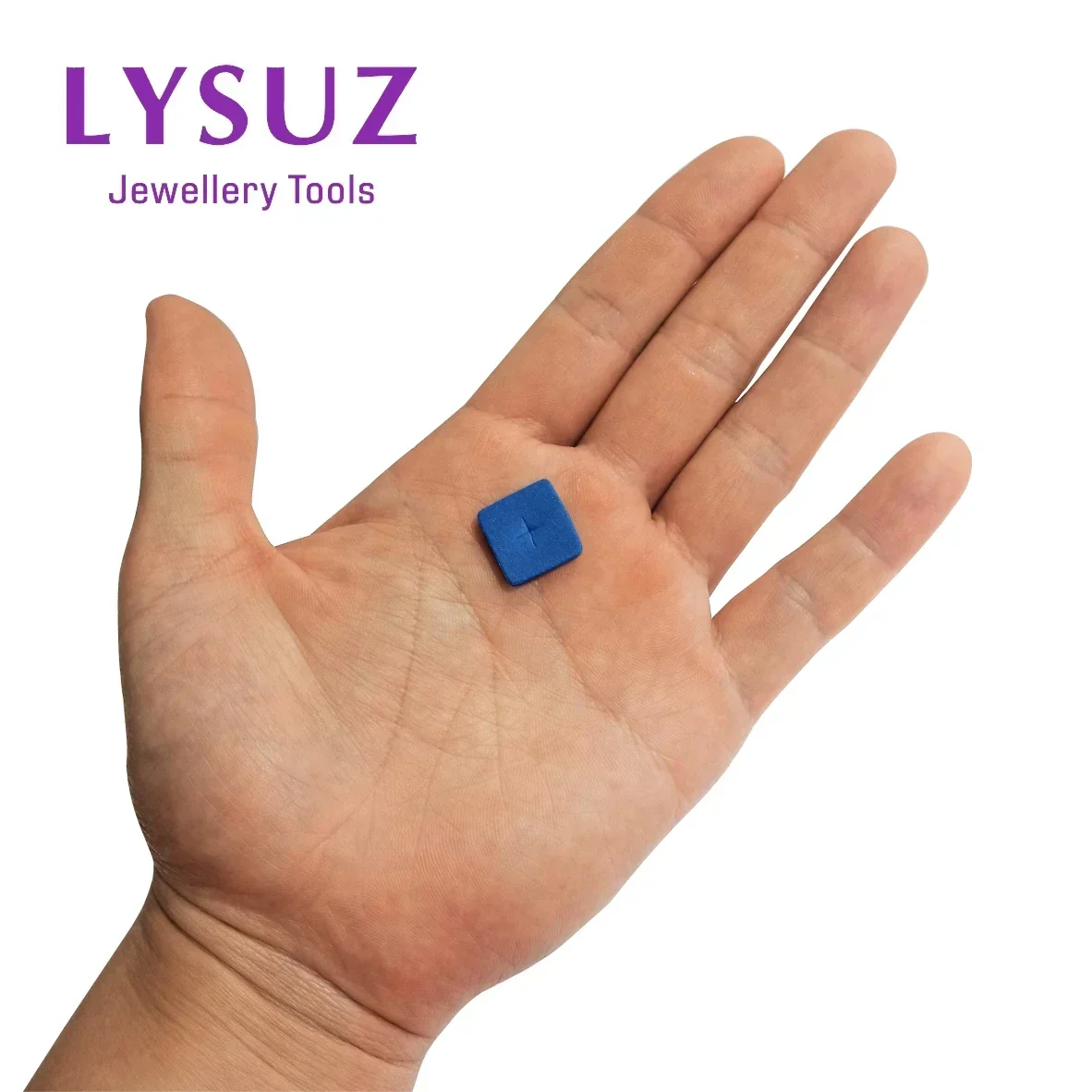 

Защитная подушка с нижним кончиком и бриллиантами. Использование с бумагой для посылок. Защитите алмаз от стука. Свободный драгоценный камень. Синий губчатый коврик Lysuz.