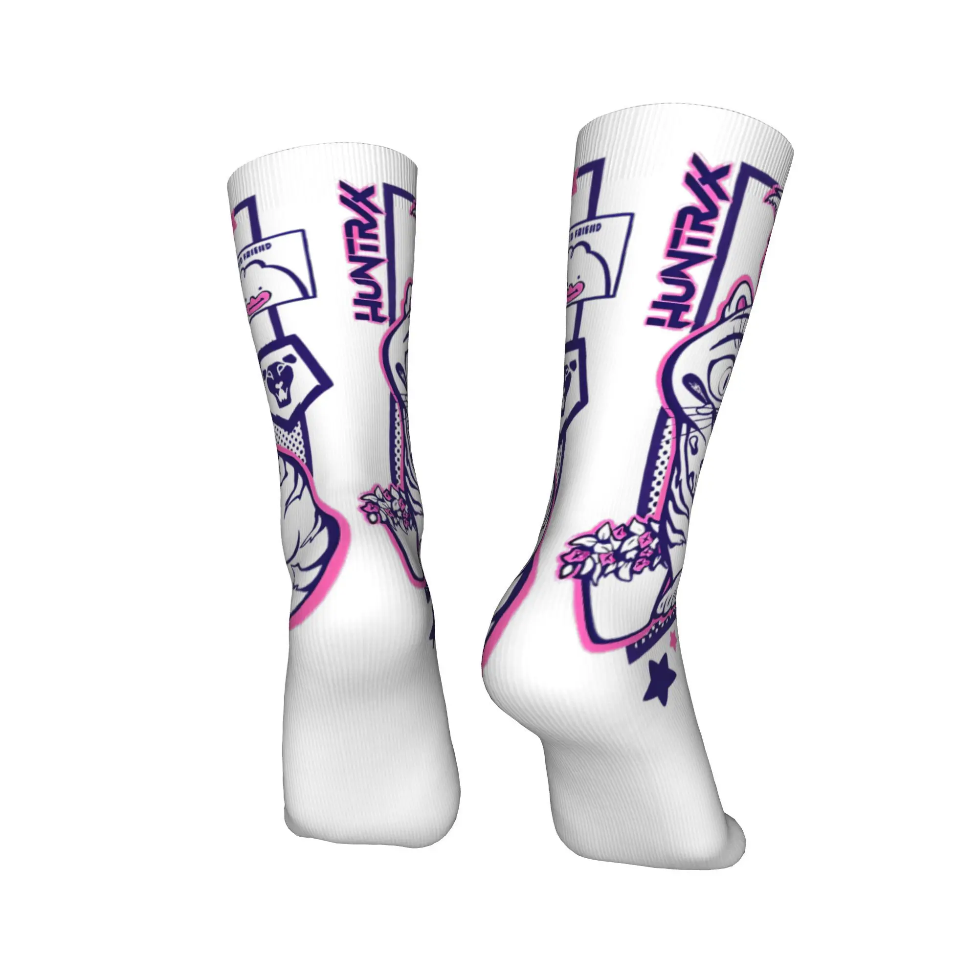 Kpop demon hunter meias masculinas coreia meias respiráveis na moda outono esportes ao ar livre antiderrapante design meias presente de aniversário