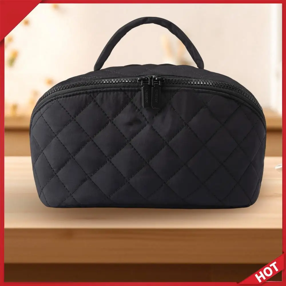 

Большая хлопковая косметичка для путешествий с 5 отделениями, органайзер для туалетных принадлежностей, аксессуаров и кистей для женщин