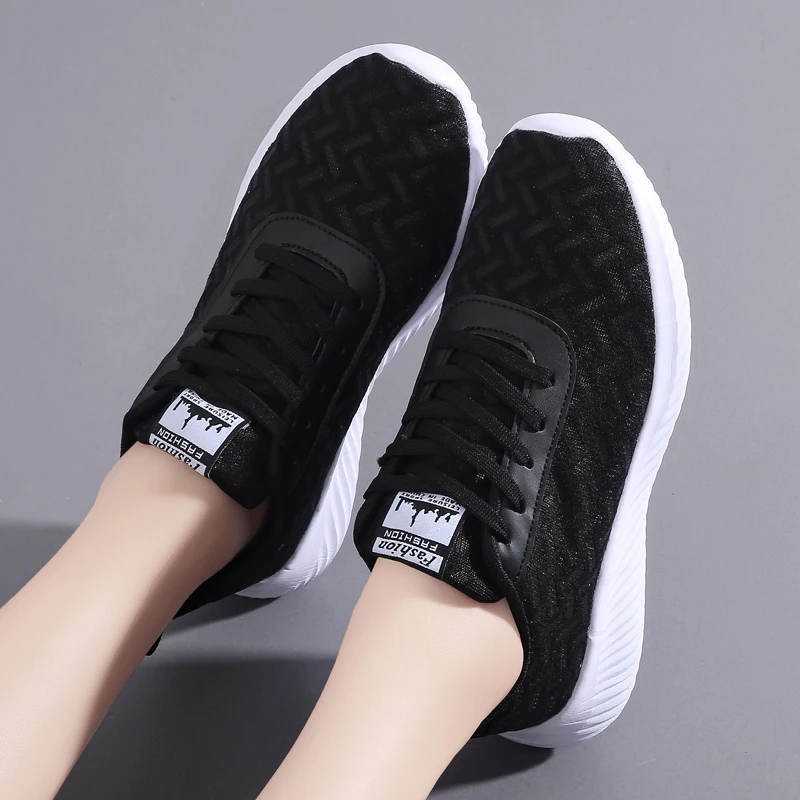 

Women's Casual Fashion Ladies Cushion Lightweight Training Shoes Mesh Breathable Sneakers Women Sport Shoes Running Trainers