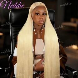Blonde Wig Straight 613 Hd Lace Frontal Wig 13X6 13X4 Transparent Brazilian Straight Lace Front Wigs 30 Inch Human Hair