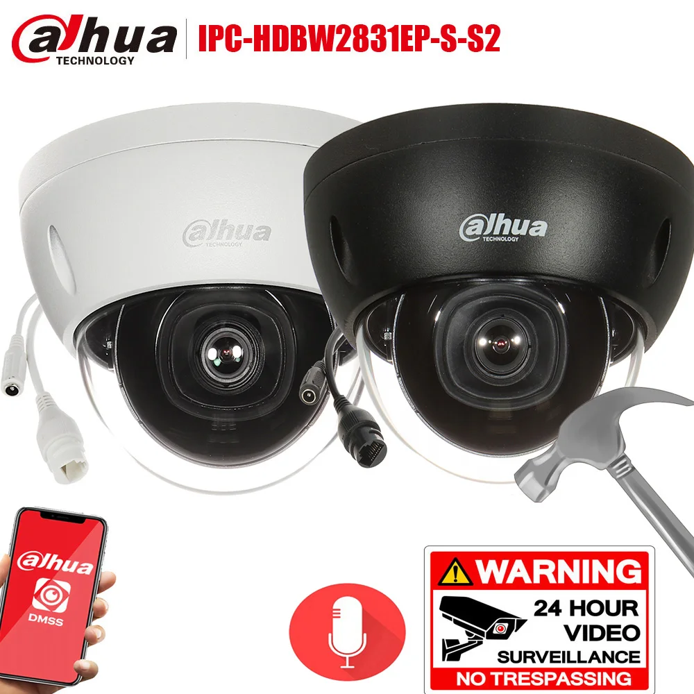 idioma dahua ipc hdbw2831e s s2 negro 8mp lite ir camara de red ocular focal fija con starlight ivs 01