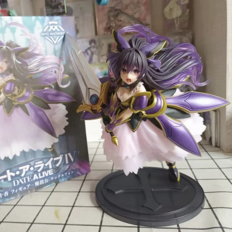 Original 21cm Date A Live Anime Figure Yatogami Tohka Cute Action Figure Yatogami Figuine Collection Decoration Doll Toys Gifts