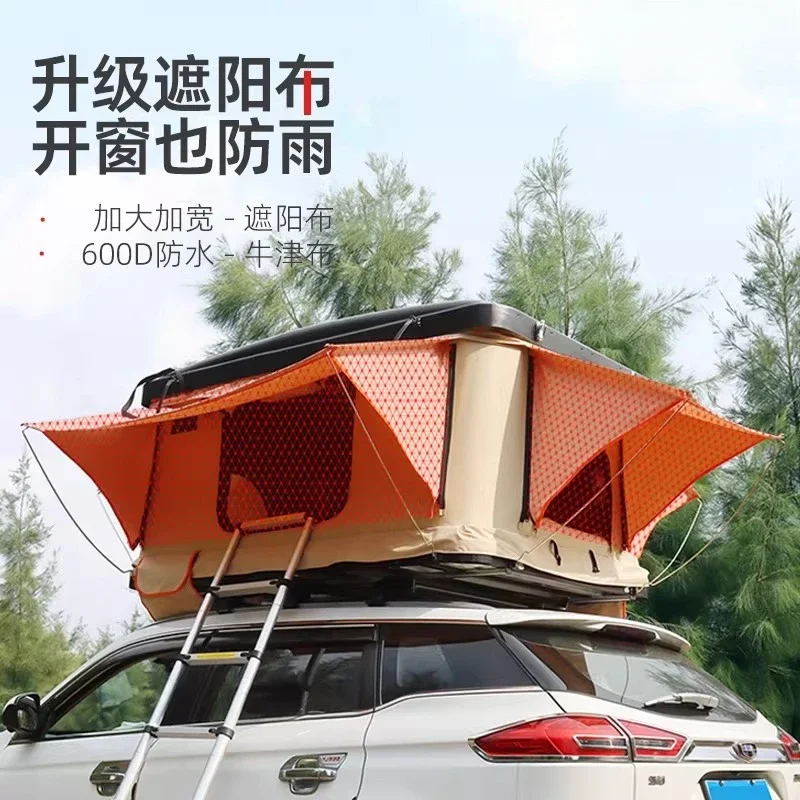Car roof tent, fully automatic outdoor self-driving tour room, car tent camping, double free to build