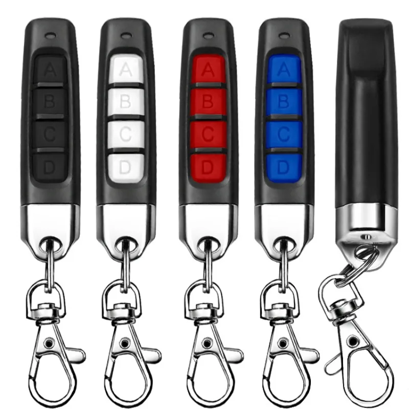 433MHz Thumb Copy Remote Control, Wireless Garage Door Opener Key Fob Clone Remote for Gate Access