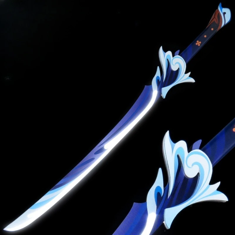 100cm Mistsplitter Reforged Genshin Impact Game Peripherals Weapon Model Bamboo Sword Cosplay Prop Crafts Gift Toys Collections
