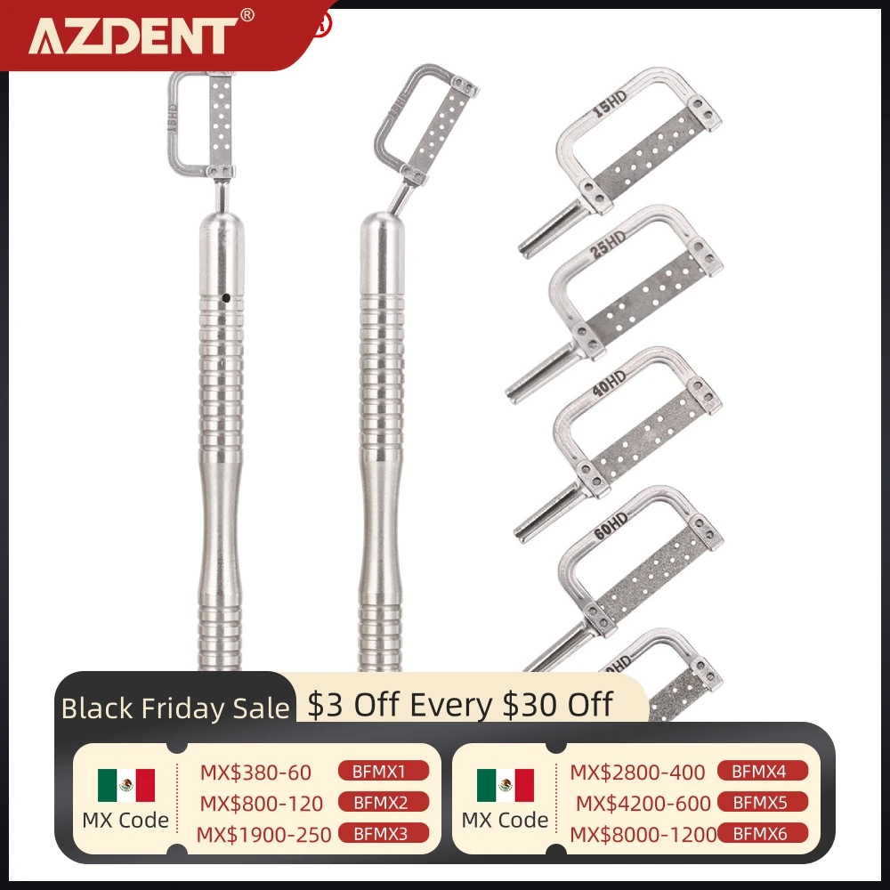 AZDENT Dental Orthodontic Interproximal Enamel Reduction Automatic Strip 15/25/40/60/90 Polishing Finishing Contouring Material