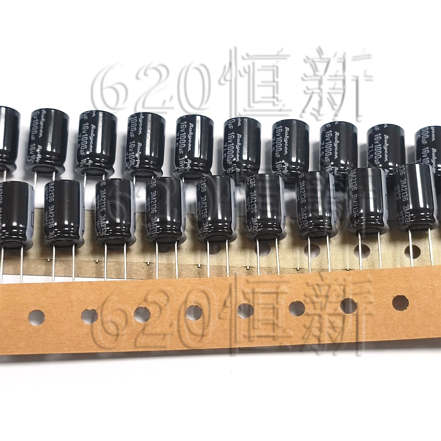 200pcs 16V1000UF ZLS 10X16-T8 Original New RUBYCON Aluminum Electrolytic Capacitors Long Life Low Impedance