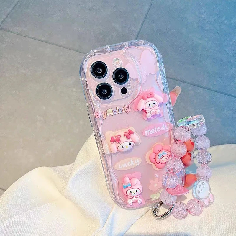 Чехол Kuromi Melody для Vivo Y19S Y18S Y28S Y17S Y27S Y38 Y36 Y51 Y35 Y33S Y31 Y22 Y22S Y21 Y21S Y20 Y18 Y15S Y03 Y01 Y10 Cover