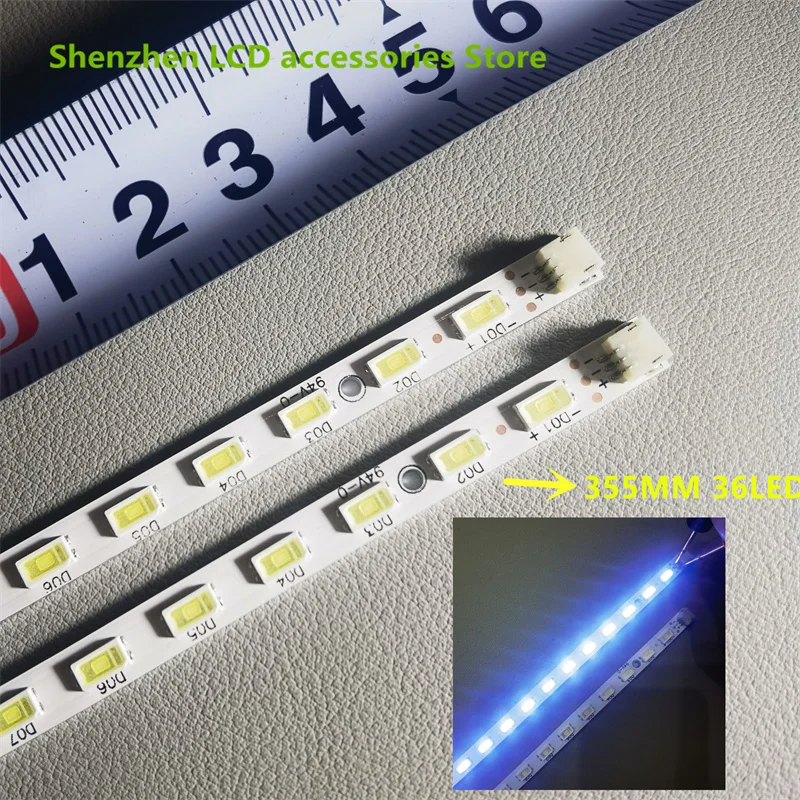 LED backlight strip for 31T12-01a 73.31T12.001-2-SK1 73.31T12.002-2-SK1 36LED 355MM light bar 100% new