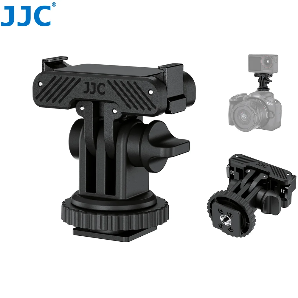

JJC Magnetic Quick Release Adapter For DJI OSMO Action 5 Pro 4 3 Extension Base Bracket with 1/4 Thread Vlogging Accessories