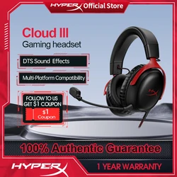 HyperX Cloud 3 III Wired Gaming Headset With HiFi 7.1 Surround Sound Microphone Gaming Headphone For PC PS4/5 Xbox Switch