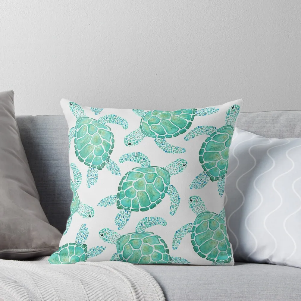 

Turtle Pattern Throw Pillow anime girl Sofa Pillow Cover Decorative Cushion Cushions For Sofa pillow