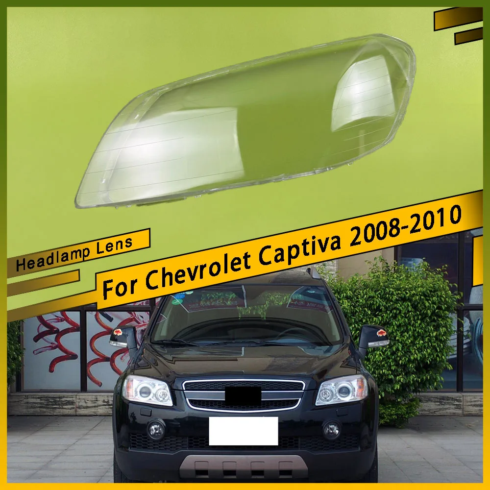 

Car Lens Glass Light Lamp Headlamp Shell Auto Transparent Lampshade Headlight Cover For Chevrolet Captiva 2008 2009 2010