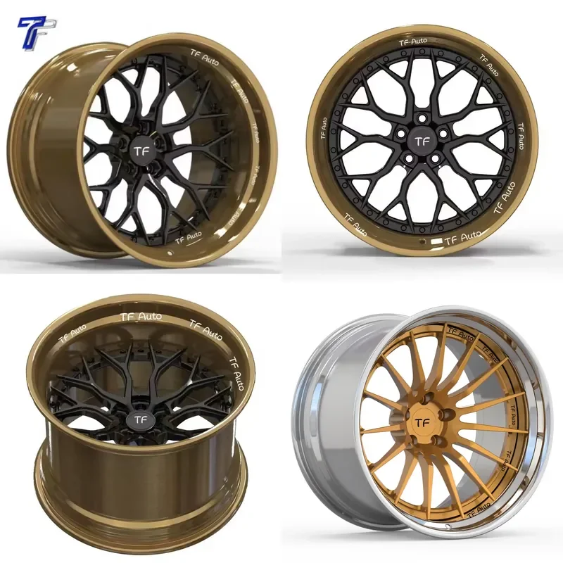 

i Deep Dish Deep Concave 2 Piece Forged Wheels 18 19 20 21 22 Inch 5X112 5X120 5X114.3 Passenger Car Rims for Any Cars