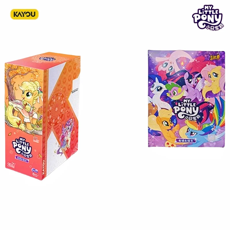 

KAYOU Genuine My Little Pony Glimmer Moon Pack Wave 7, редкие CR-карты, коллекция аниме, идеальный подарок для фанатов и коллекционеров